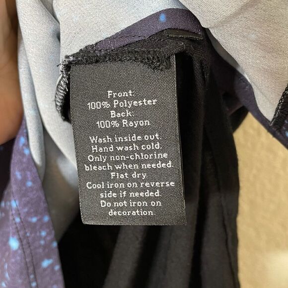 Rock and Republic Star Wars Glitter Tank Top Blue - Picture 9 of 12